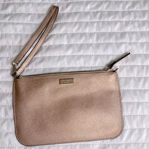 Rose Gold Kate Spade Wristlet